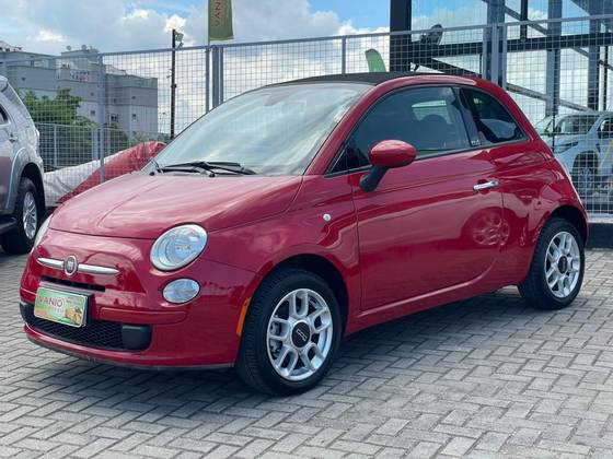 FIAT 500 1.4 CABRIO 8V FLEX 2P AUTOMATIZADO FIAT 500 1.4 CABRIO 8V FLEX 2P AUTOMATIZADO